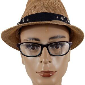 LONDON FOG MEDIUM SIZED   MUTI-COLORED  PLACTIC EYEGLASS  FRAME